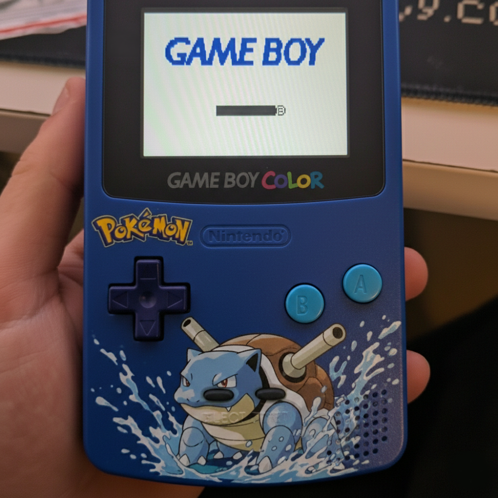Blastoise Gameboy Case